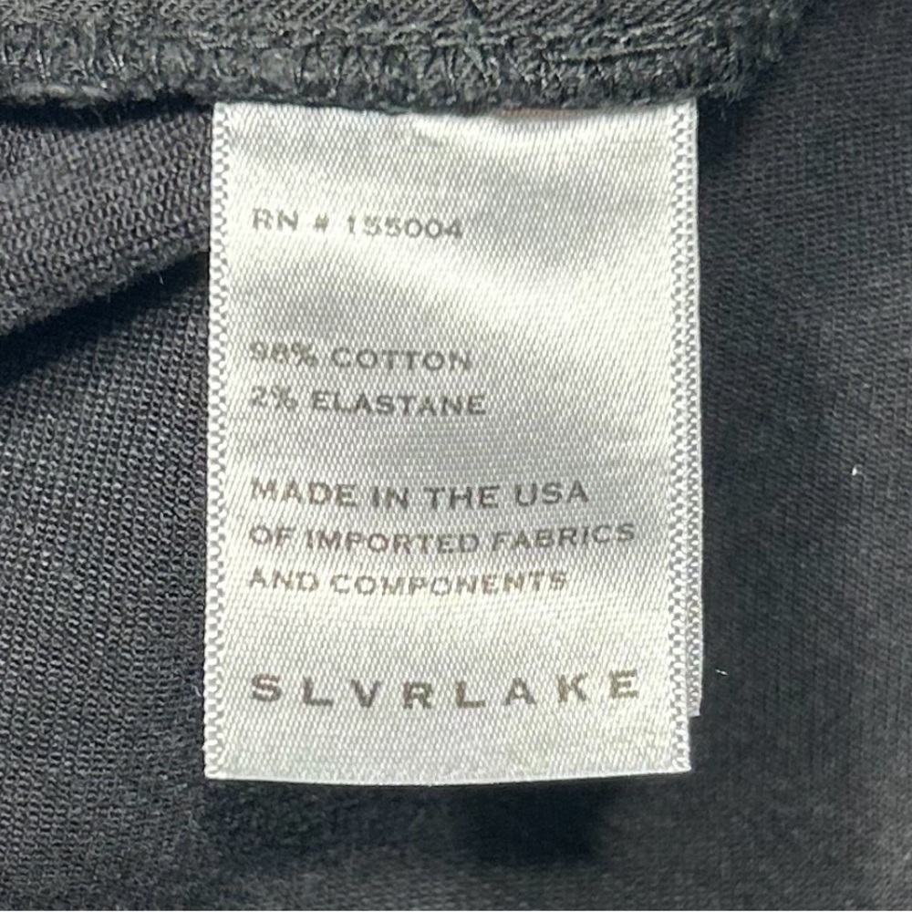 New SLVRLAKE High Rise Slim Beatnik Hidden Valley  Jeans Size 32 Black - Picture 11 of 12